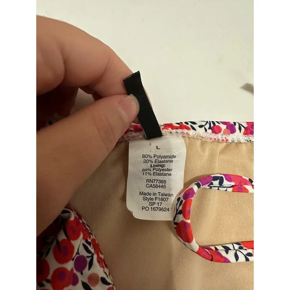 J.crew floral bikini liberty art fabrics wiltshire‎ print size S/L